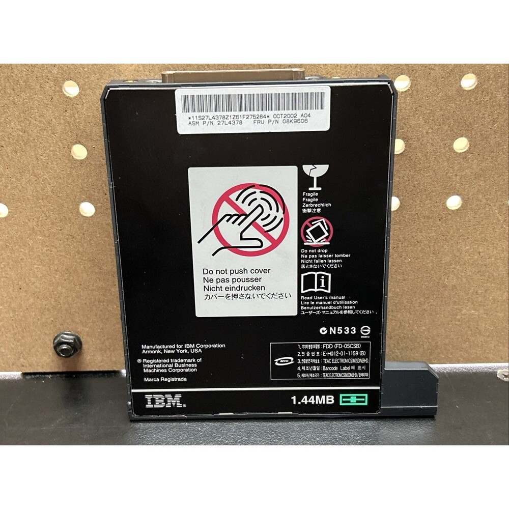 IBM 27L4378 Diskette Drive 1.44MB Slimline